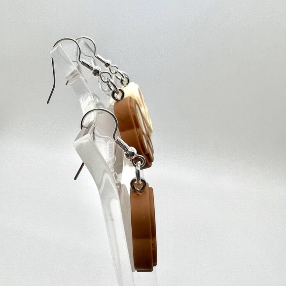 Paw Print Earrings - Puppy Dog Earrings - Cat Earrings - Cottagecore Earrings - Picture 6 of 10